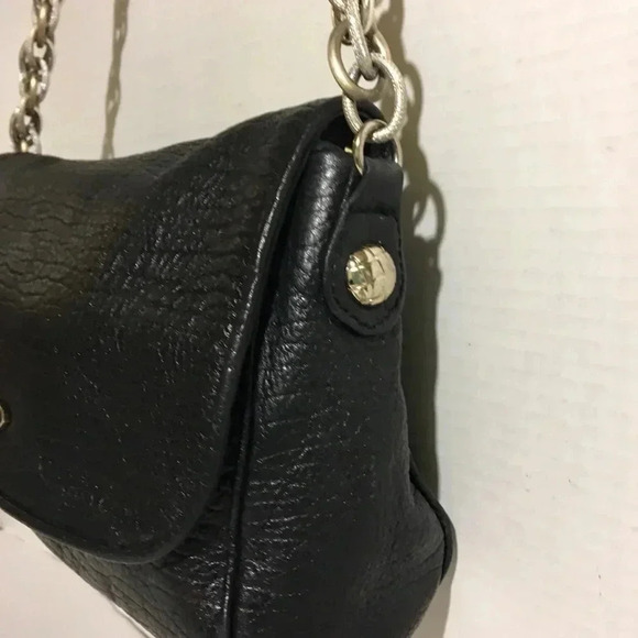 Elliott Lucca Black leather shoulder handbag - Picture 3 of 8